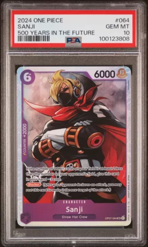 OP07-064 SANJI PSA 10